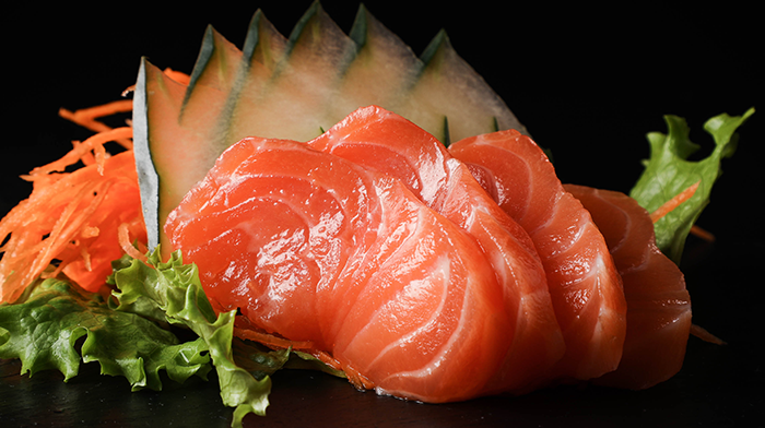 Sashimi de Salmón Sashimi de Salmón