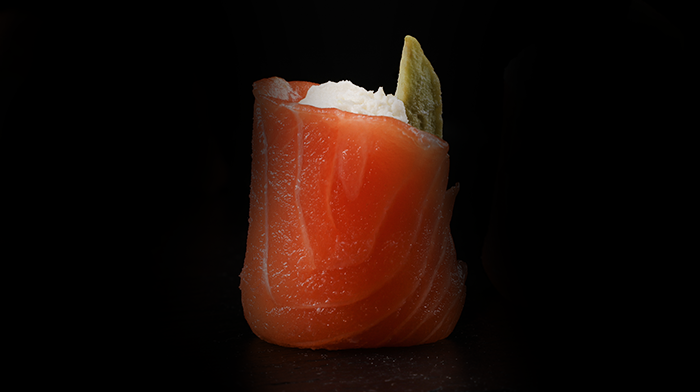 Geishas de Salmón y Palta